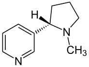 184px-Nikotin_-_Nicotine.svg